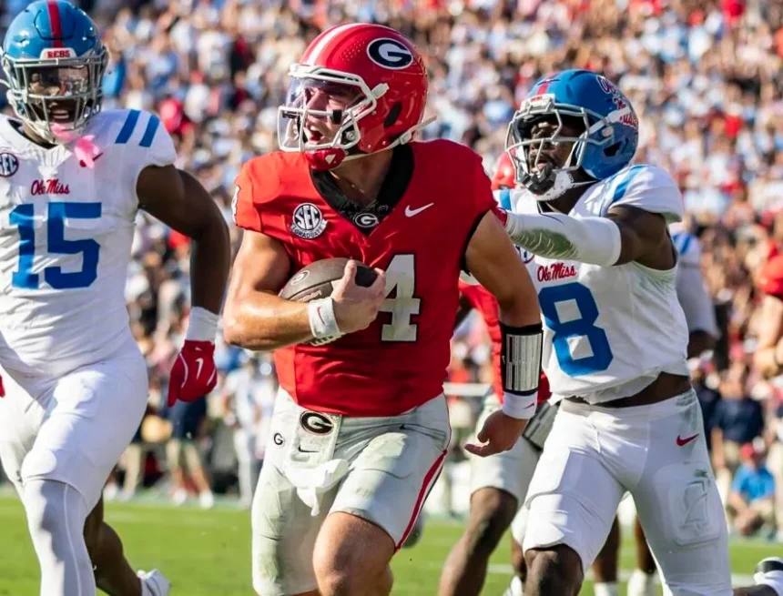Watch: The Best Highlights from the Ole Miss Victory Over Georgia